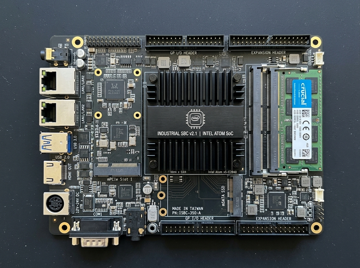 Blaze-WAFER-EHL 3.5" Single Board Computer (SBC)
